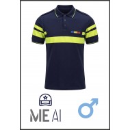 Tricou Polo Reflectorizant - Combat Bărbat