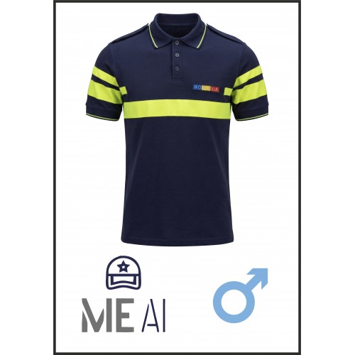 Tricou Polo Reflectorizant - Combat Bărbat