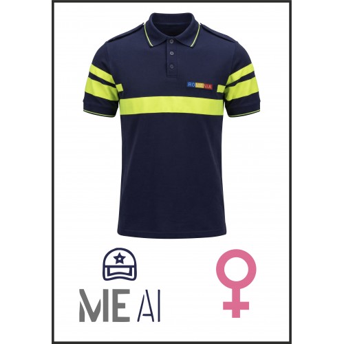 Tricou Polo Reflectorizant - Combat Damă