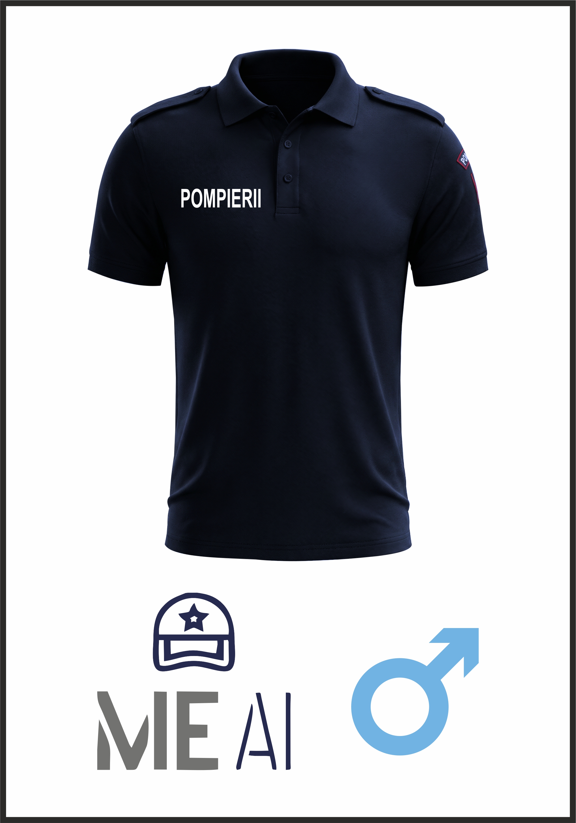 Tricou Polo - IGSU Bărbat