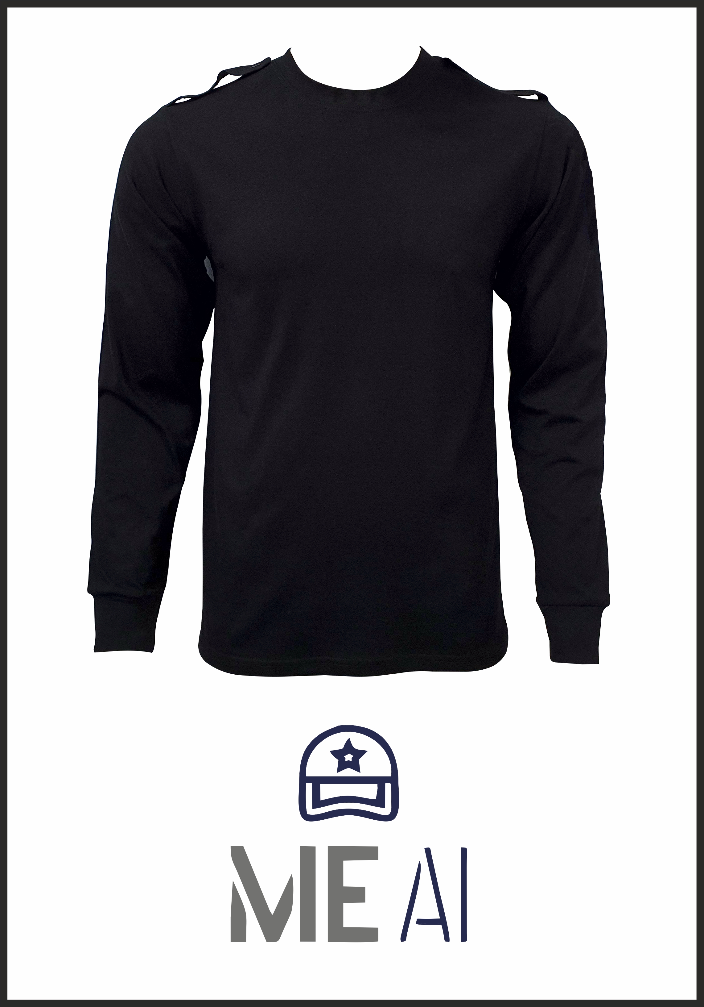 Bluză Glat Negru - Combat