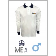 Bluză Polo Alb Elite - Combat Bărbat