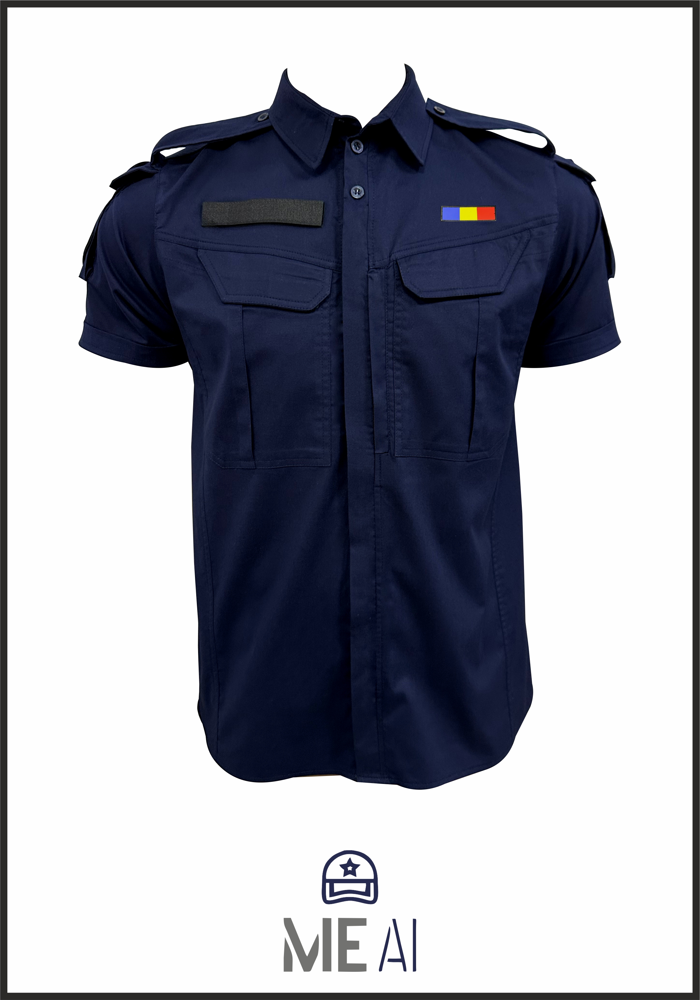Cămașă tactică bleumarin Elite mânecă scurtă Cămașă tactică bleumarin Elite mânecă scurtă