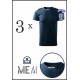 Set 3 Tricouri Glat Bleumarin - Jandarmeria Română