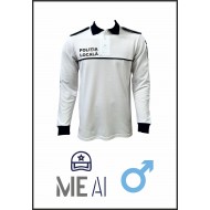 Bluză Polo Alb - Poliția Locală Rutieră Bărbat