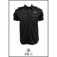 Cămașă tactică neagră Elite mânecă scurtă - Poliția Locală