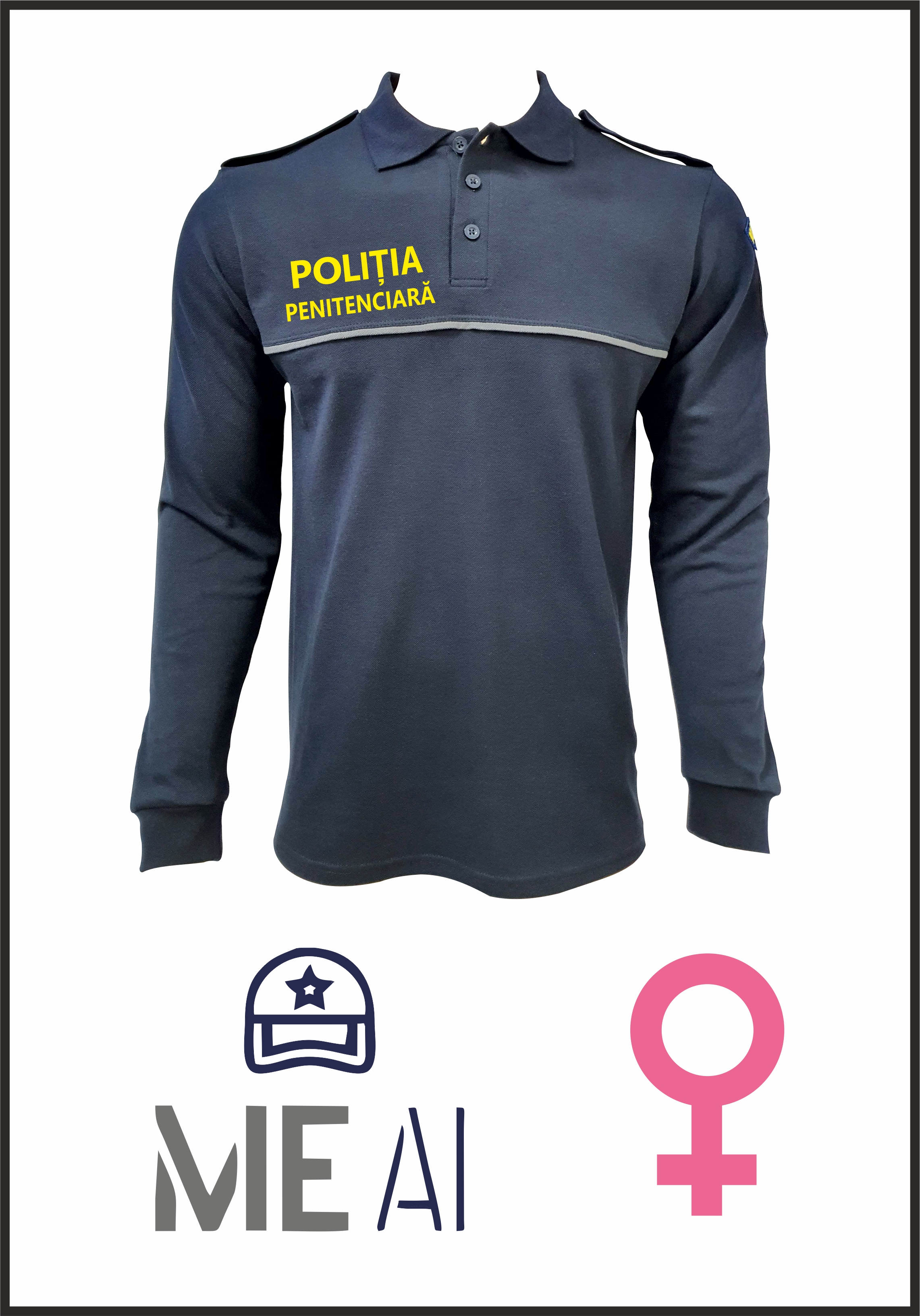 Bluză Polo Bleumarin - Poliția Penitenciară Damă Bluză Polo Bleumarin - Poliția Penitenciară Damă