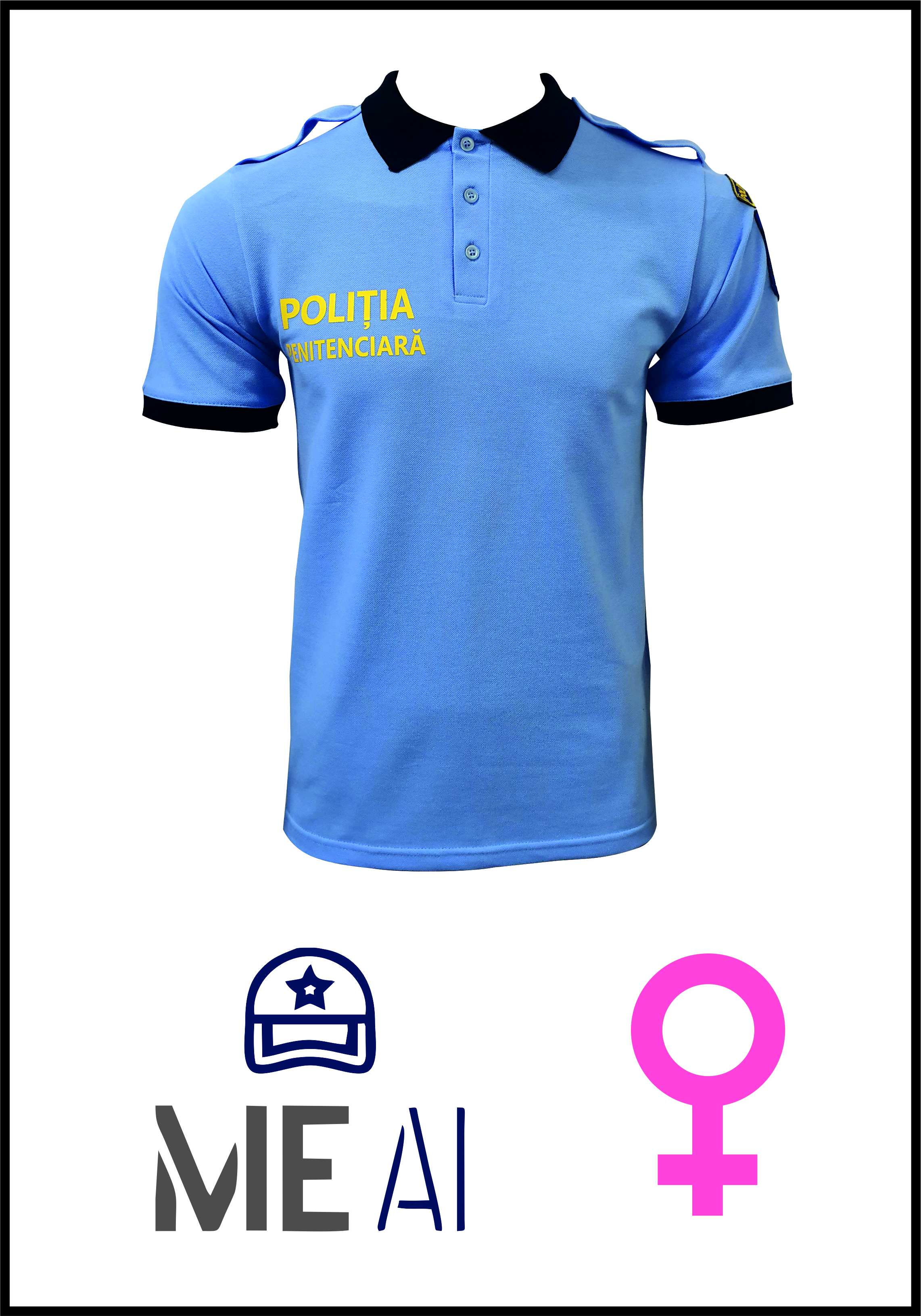 Tricou Polo Combi - Poliția Penitenciară Damă Tricou Polo Combi - Poliția Penitenciară Damă