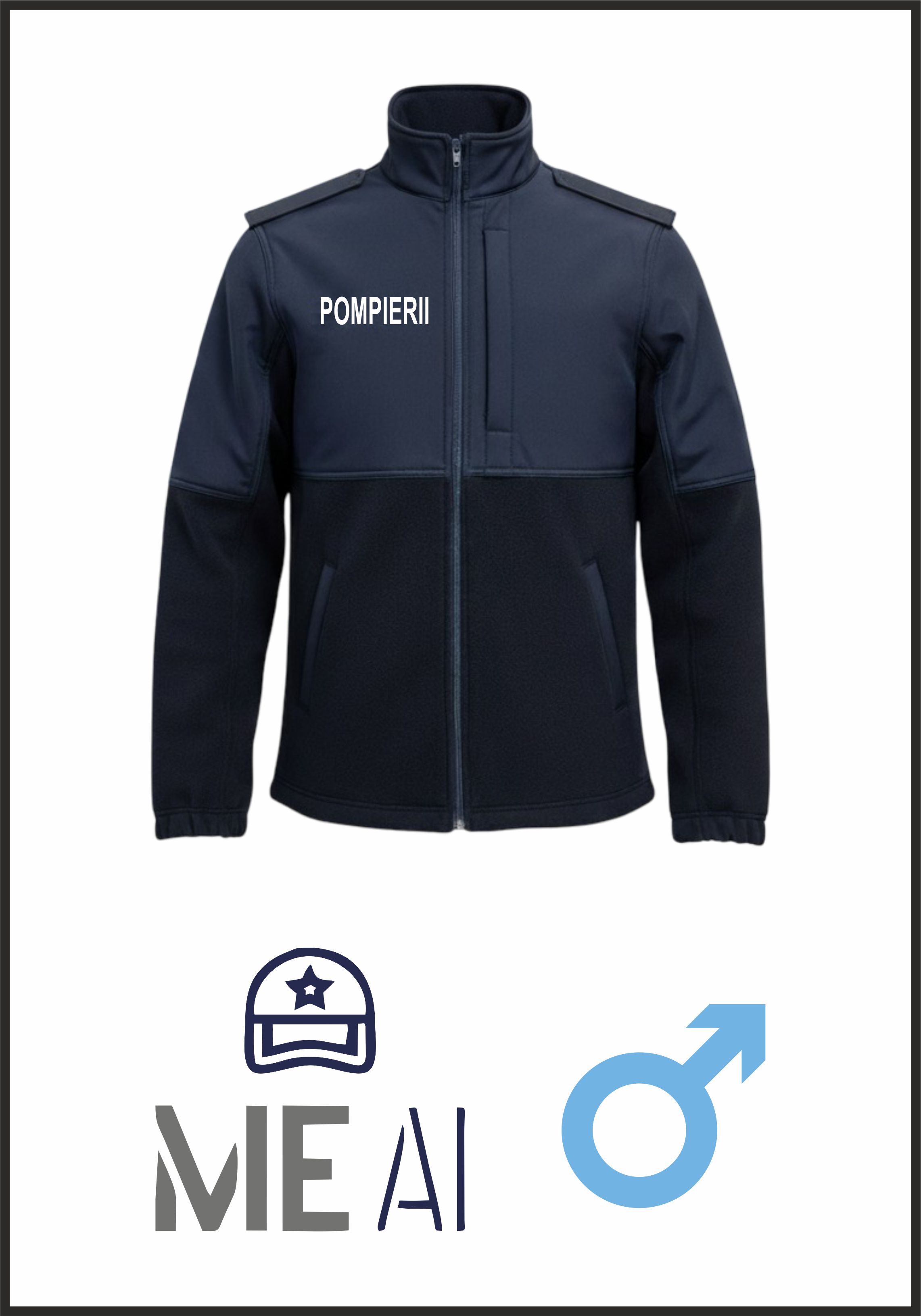 Geacă Polar Elite Navy - IGSU