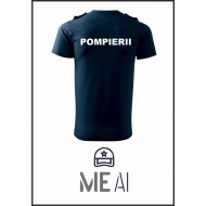 Set 3 Tricouri Glat Bleumarin - IGSU 
