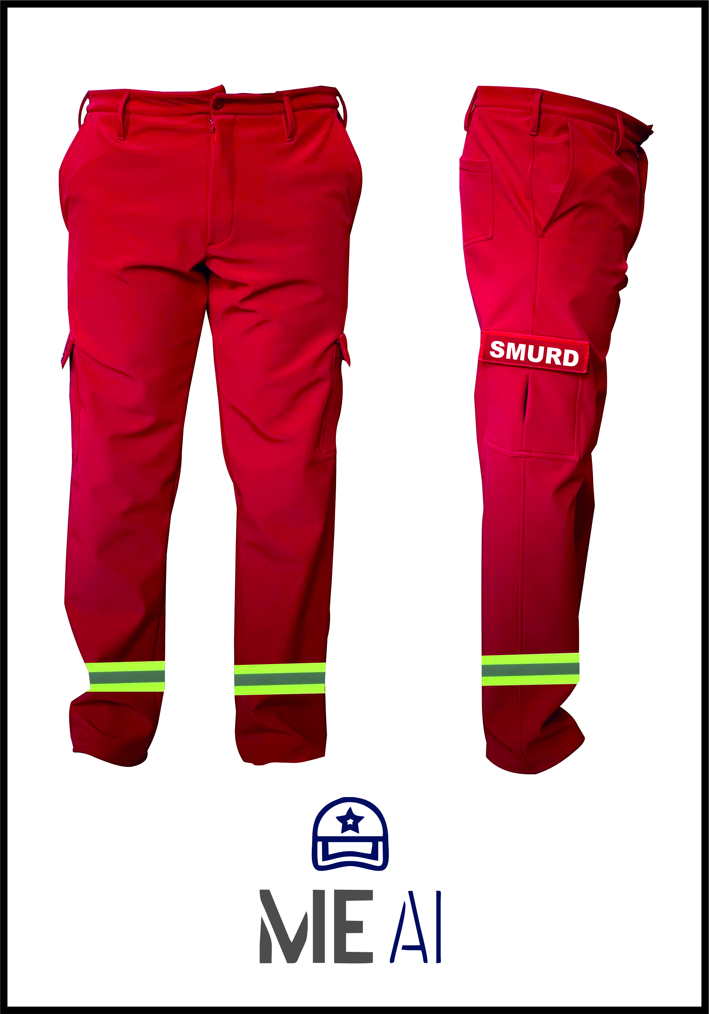 Pantaloni Softshell Iarna - Smurd Pantaloni Softshell Iarna - Smurd