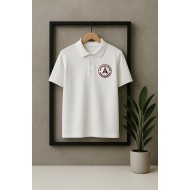 Tricou Polo Alb Unisex - LTA Ștefan Demetrescu