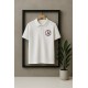 Tricou Polo Alb Unisex - LTA Ștefan Demetrescu