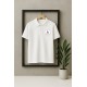 Tricou Polo Alb Unisex - Liceul Teoretic "Mihai Ionescu"