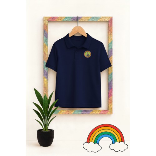 Tricou Polo Bleumarin - Avram Iancu